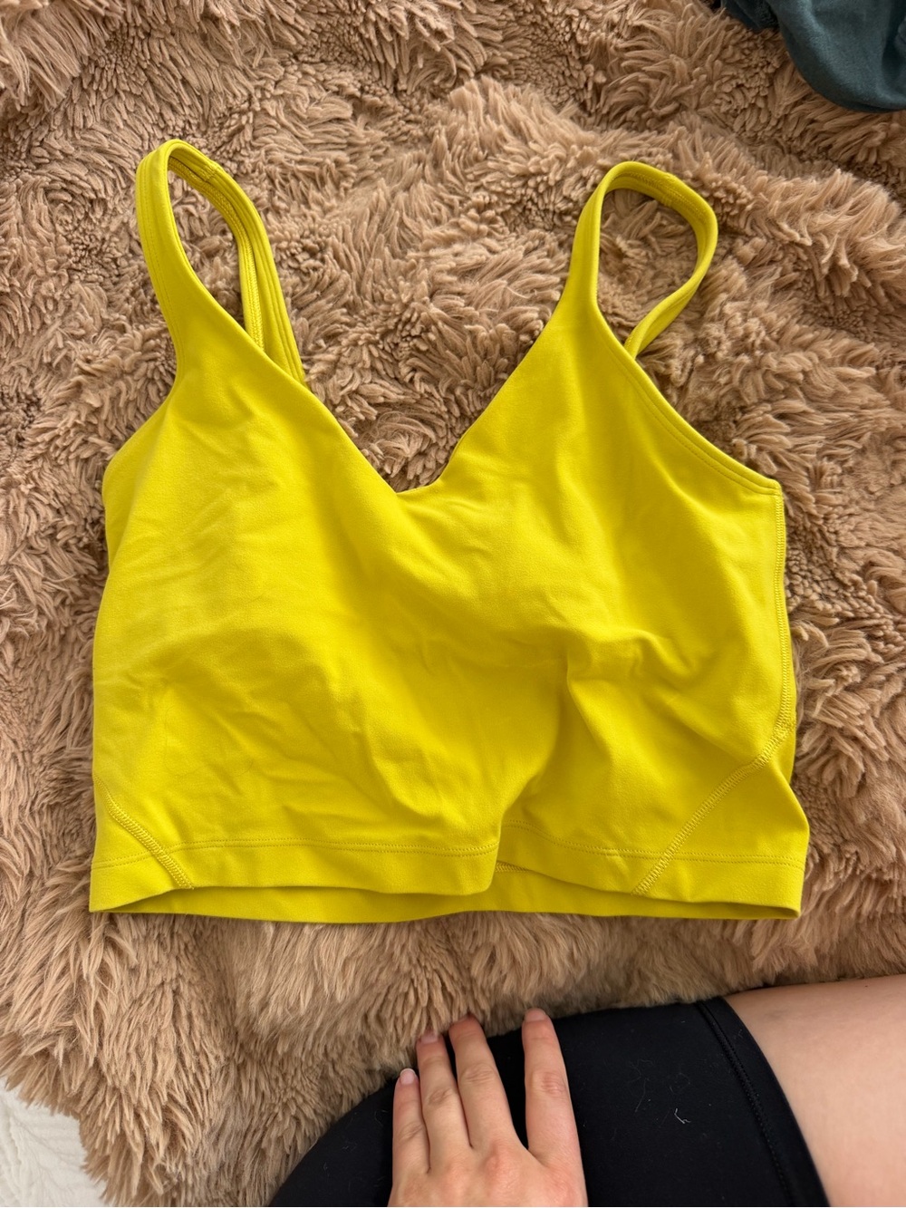 LULULEMON ALIGN - tank yellow 6